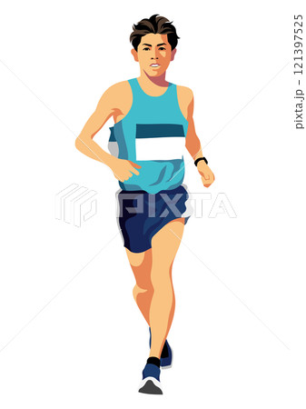 マラソンランナー 121397525