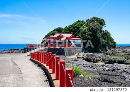 釜蓋神社こと射楯兵主神社（鹿児島県南九州市頴娃町別府） 121397870