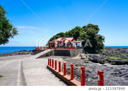 釜蓋神社こと射楯兵主神社（鹿児島県南九州市頴娃町別府） 121397899