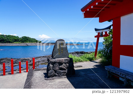 釜蓋神社こと射楯兵主神社（鹿児島県南九州市頴娃町別府） 121397902