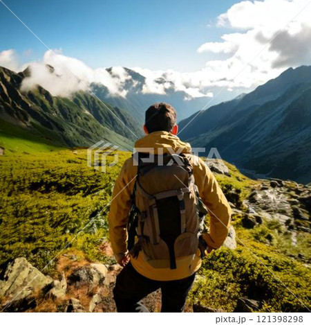 自然を眺める冒険家3 121398298