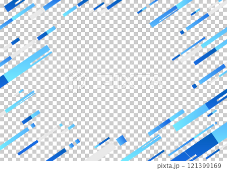 斜めの幾何学の背景パターン 青 斜めの幾何学の背景パターン 青 121399169
