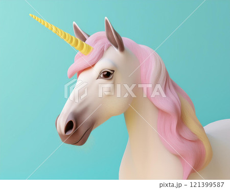 colorful unicorn for valentines day. unicorn on colorful background. AI Generated. colorful unicorn for valentines day. unicorn on colorful background. AI Generated. 121399587