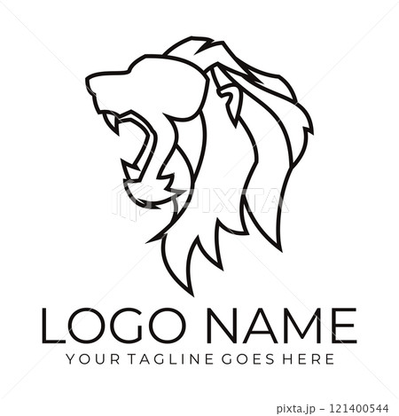 Lion Logo Template vector icon 121400544