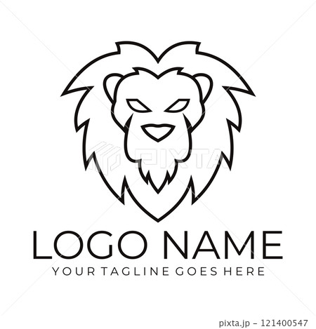Lion Logo Template vector icon Lion Logo Template vector icon 121400547