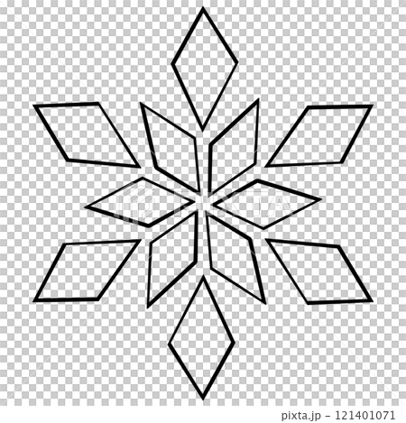 Black simple and cute crystal illustration Black simple and cute crystal illustration 121401071