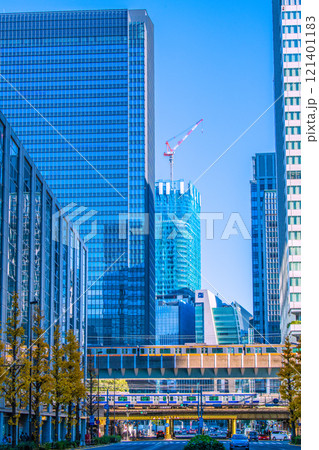 日本の東京都市景観 年の瀬。日本橋一丁目の再開発事業や常盤橋タワーなどを望む=令和6年12月22日 日本の東京都市景観 年の瀬。日本橋一丁目の再開発事業や常盤橋タワーなどを望む=令和6年12月22日 121401183