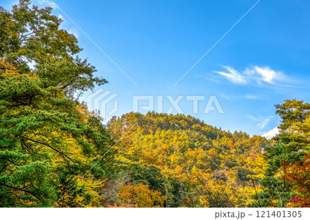 山梨県 紅葉の御嶽昇仙峡 山梨県 紅葉の御嶽昇仙峡 121401305
