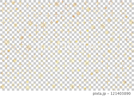 背景素材_ラメグリッター_星 121403890