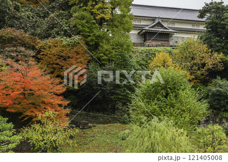 金沢城玉泉院丸庭園の紅葉 金沢城玉泉院丸庭園の紅葉 121405008