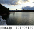 大濠公園と夕日 121406129