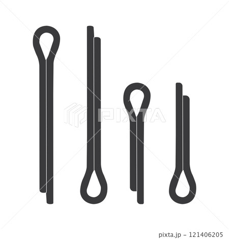 split cotter pin icon design split cotter pin icon design 121406205