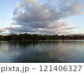大濠公園と夕日 121406327