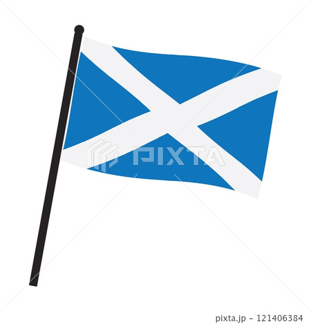 Scotland flag icon design 121406384