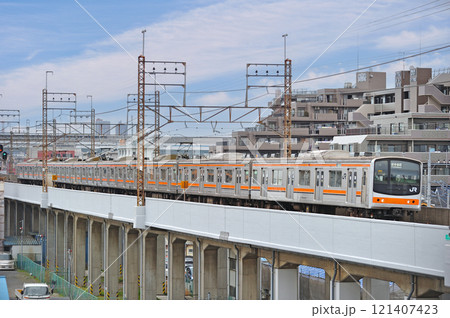 武蔵野線　西浦和ー北朝霞　JR東日本　205系　M65編成（幕張） 121407423