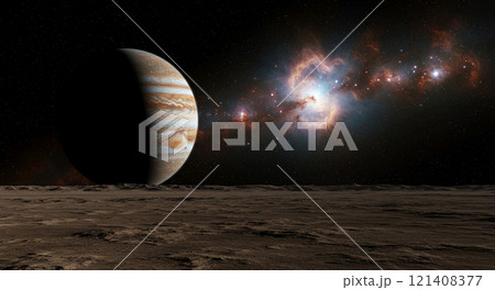 衛星から見た木星 121408377