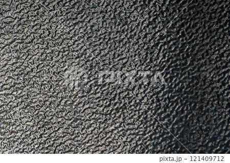 Unrealistic surface of textured glass on a window at dawn. The concept of how ordinary things can become extraordinary if you look at them closer or from a different angle. Wallpaper, pattern Unrealistic surface of textured glass on a window at dawn. The concept of how ordinary things can become extraordinary if you look at them closer or from a different angle. Wallpaper, pattern 121409712