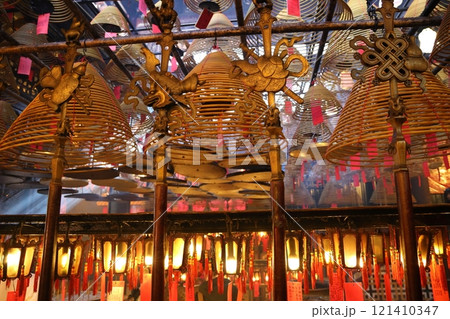 渦巻き線香 文武廟 香港 121410347