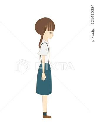 横向き女の子1(②) 横向き女の子1(②) 121410384