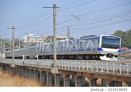 常磐線　高浜－神立　JR東日本　E531系　K420編成（勝田） 121410691
