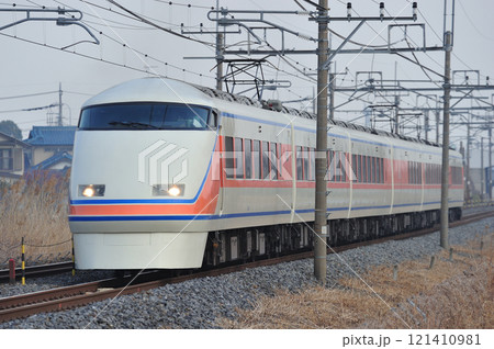 東北本線　栗橋－東鷲宮　東武鉄道　100系　106F　スペーシア 121410981
