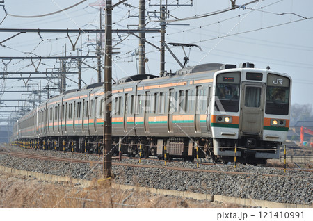 東北本線 東鷲宮-栗橋 JR東日本 211系 B10編成(高崎) 東北本線 東鷲宮-栗橋 JR東日本 211系 B10編成(高崎) 121410991