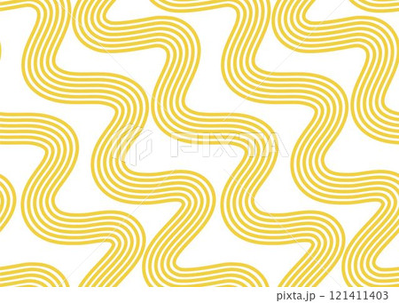 Noodle pattern poster 121411403