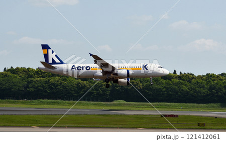アエロK A320十余三左アプローチ 121412061