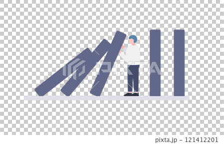 The person who stops the dominoes from falling 121412201