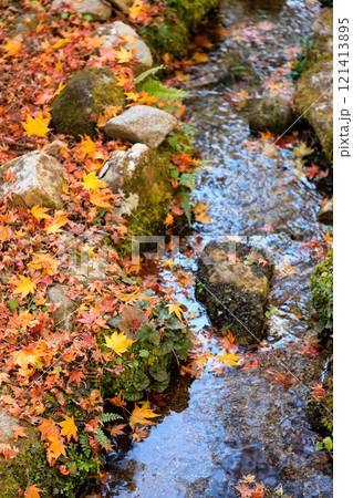 京都大原 三千院紅葉 京都大原 三千院紅葉 121413895