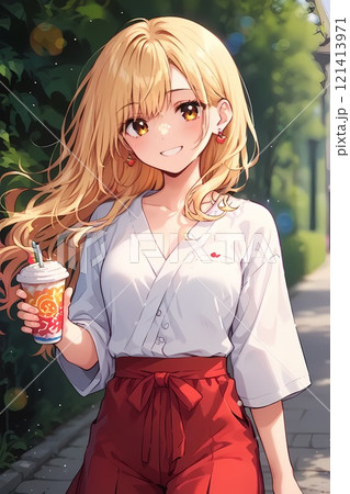 巫女の休憩中 121413971