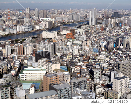東京の街並み 墨田区 東京の街並み 墨田区 121414190