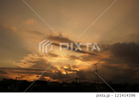 夕空の光 夕空の光 121414396