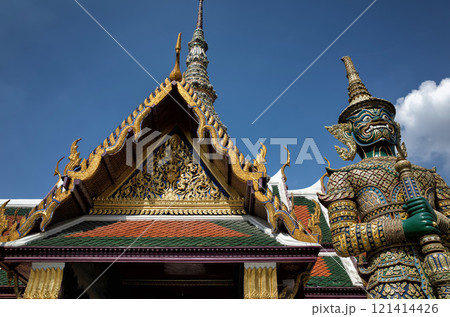 タイの寺院 ワットプラケオ タイの寺院 ワットプラケオ 121414426