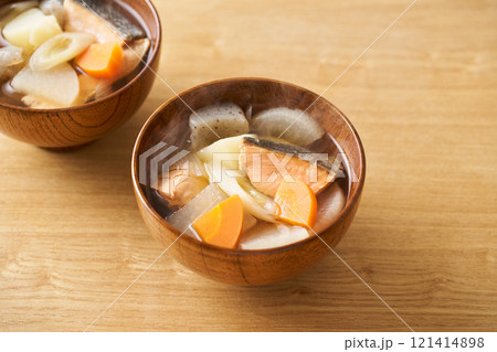 具沢山の三平汁 具沢山の三平汁 121414898