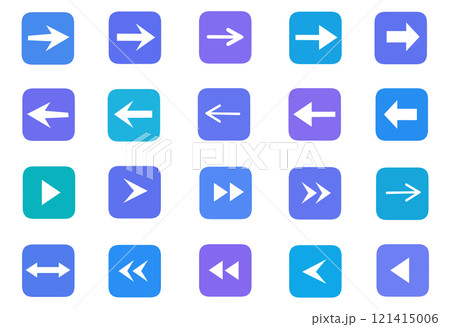 矢印 ボタン セット 矢印 ボタン セット 121415006