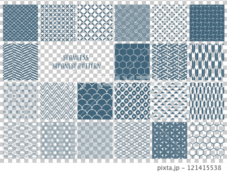 モダンな和柄パターンコレクション モダンな和柄パターンコレクション 121415538