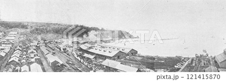 明治時代の日本　北海道　小樽港 121415870
