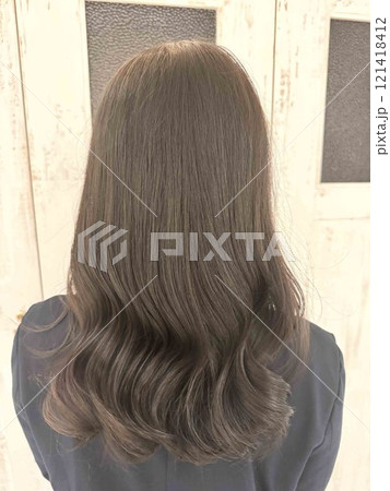 髪質改善＋グレージュカラー＋白髪染め！ 121418412