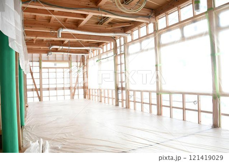 養生　建築中　吹付 121419029