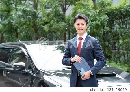 ディーラー　査定　車 121419059