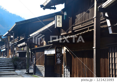 中山道　妻籠宿 121421093