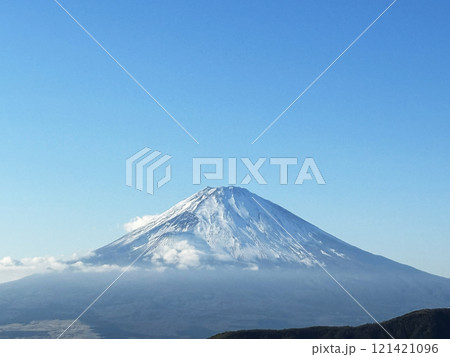 富士山　快晴　山 121421096