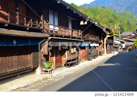 中山道　妻籠宿 121421409