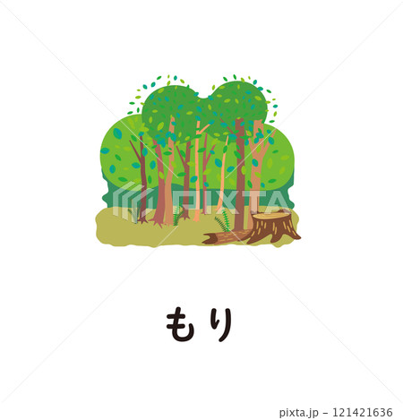 日本語ひらがなシリーズ―もり “も”のつくひらがな 日本語ひらがなシリーズ―もり “も”のつくひらがな 121421636