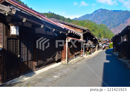 中山道 妻籠宿 中山道 妻籠宿 121421923