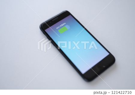 スマートフォンバッテリー残量 スマートフォンバッテリー残量 121422710
