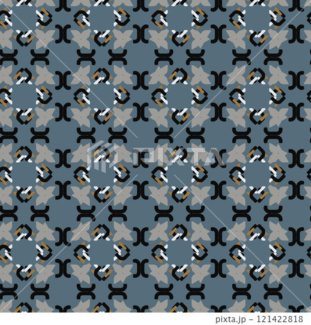 Abstract geometric pattern. Textile printing, web design, Identity, wallpaper. 121422818