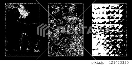 Black and white grunge. Distress overlay texture. Abstract surface dust and rough dirty wall background concept. Distress illustration simply place over object to create grunge effect. Vector EPS10. 121423330