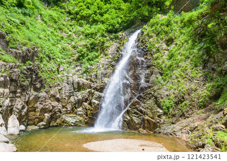 世界遺産「白神山地」 暗門滝 第三の滝 青森県 世界遺産「白神山地」 暗門滝 第三の滝 青森県 121423541